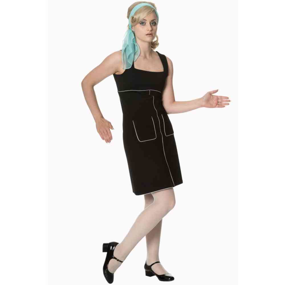 Dancing Days - STUDIO 64 Robe courte - Noir Product image
